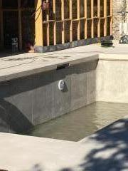 Piscine béton armé