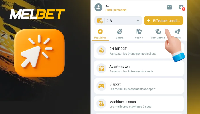 Terminez l'inscription et rechargez votre compte, étape 5