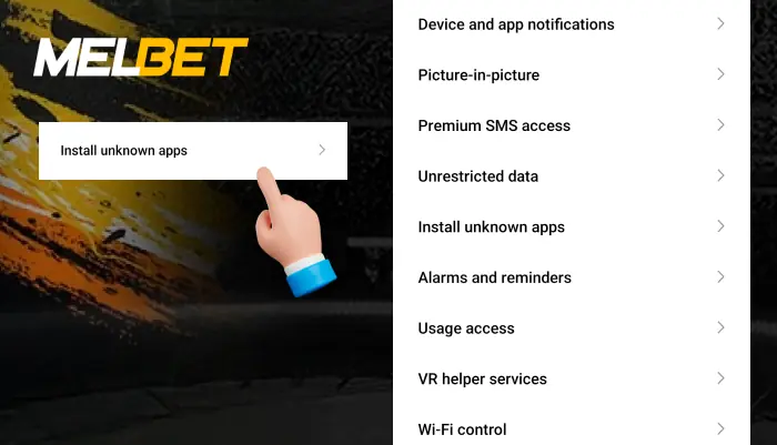 Dans les paramètres de votre téléphone, autorisez l'installation d'applications provenant de sources externes, étape 3